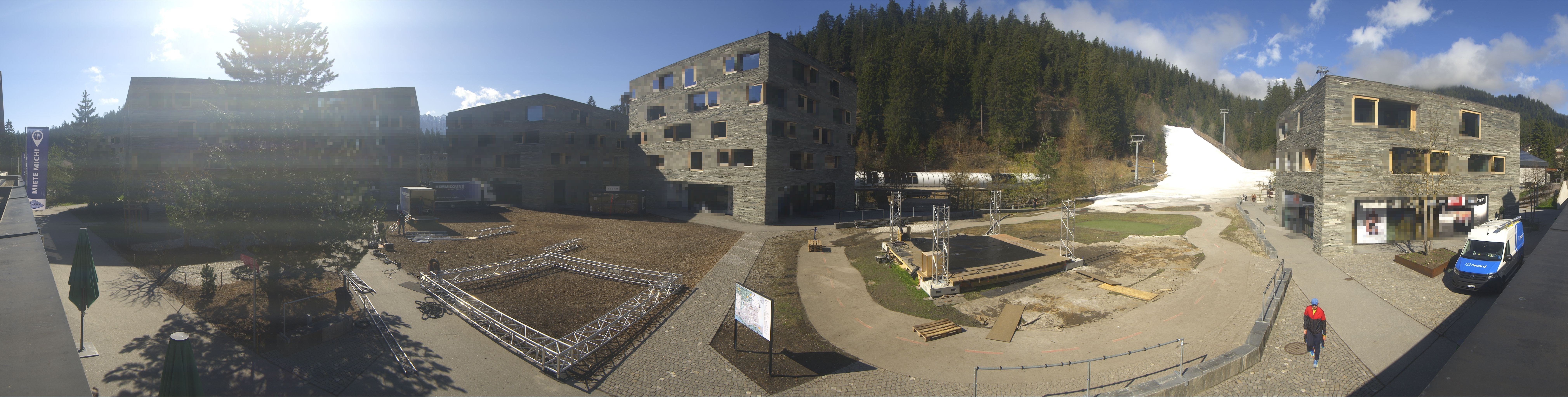 Archived image Webcam Laax - Hotel Rocksresort