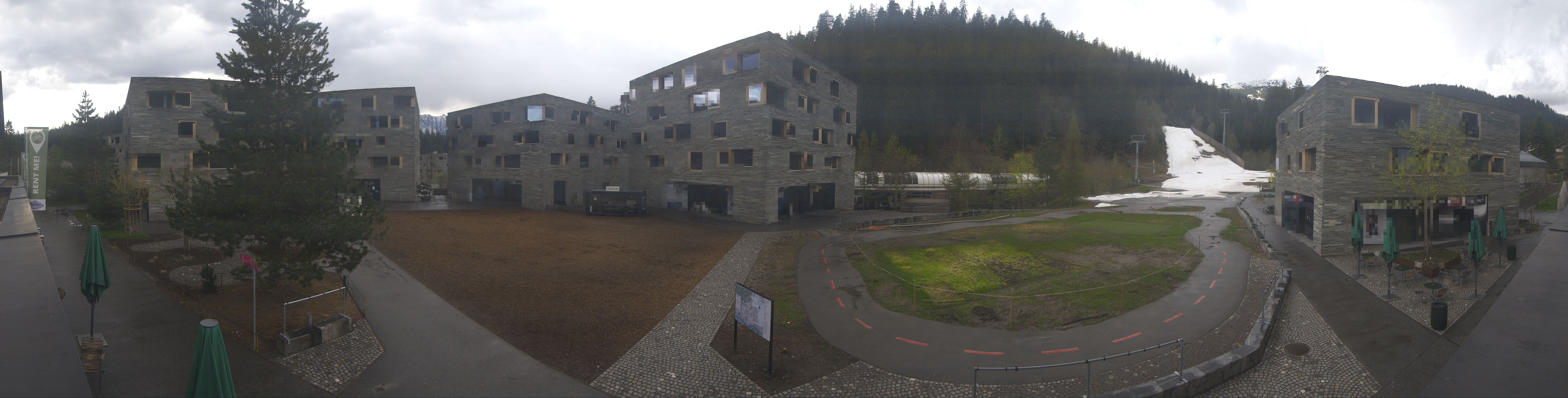 Archived image Webcam Laax - Hotel Rocksresort