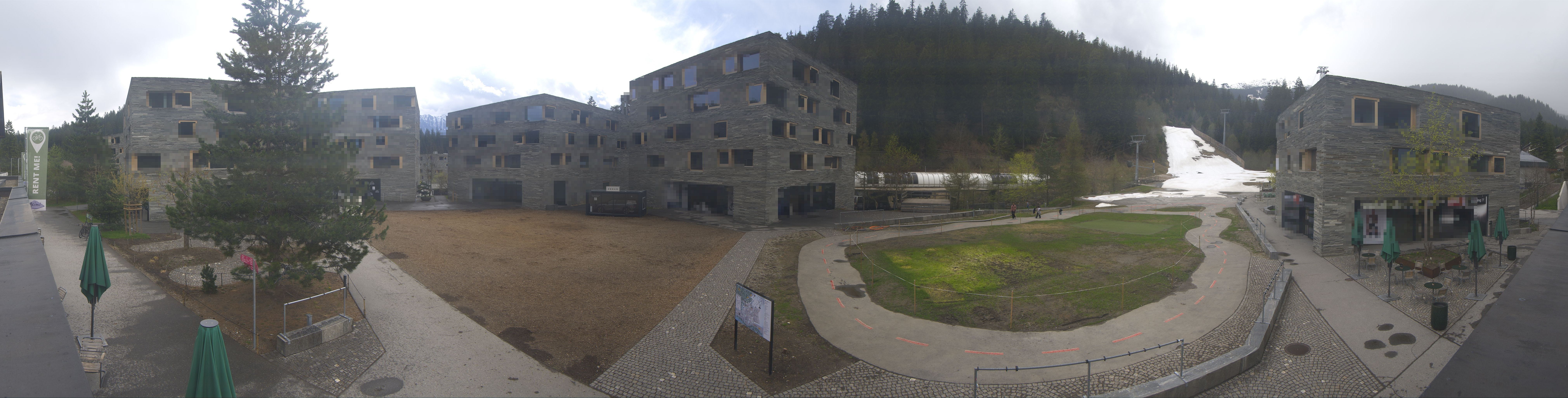 Archived image Webcam Laax - Hotel Rocksresort