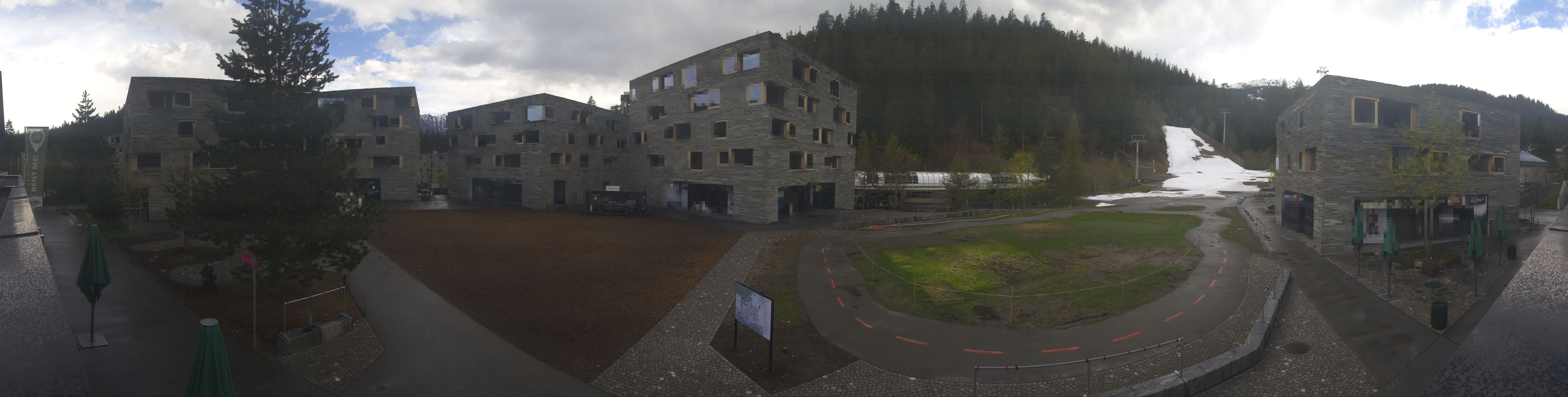 Archived image Webcam Laax - Hotel Rocksresort