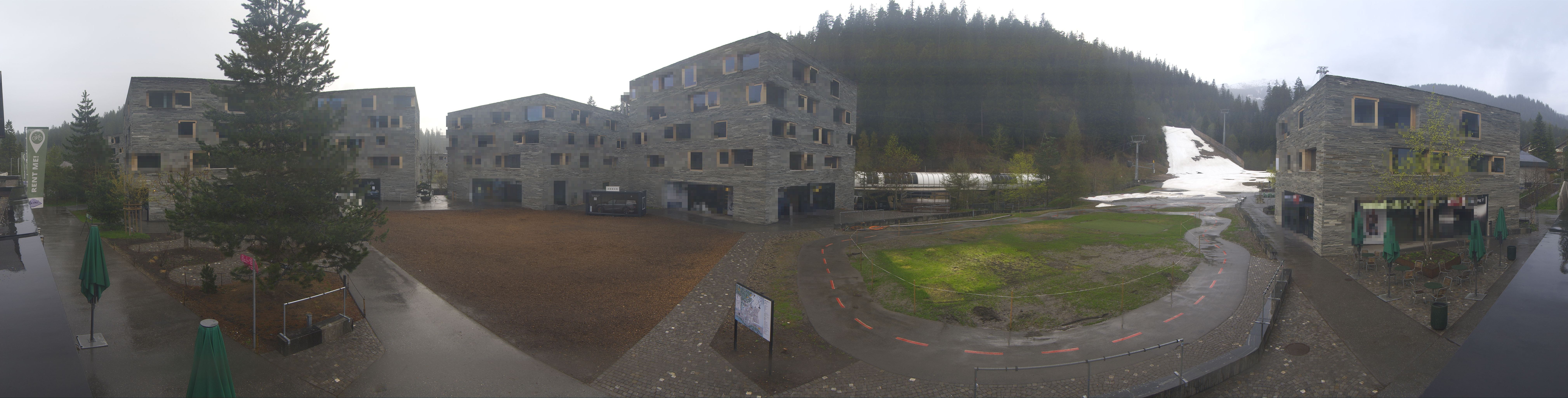 Archived image Webcam Laax - Hotel Rocksresort