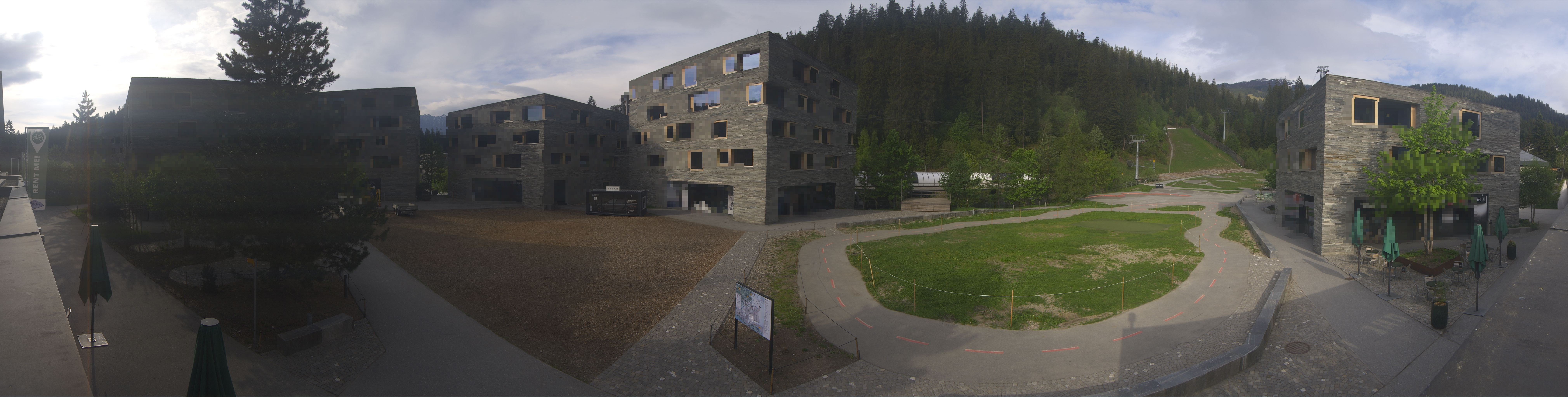 Archived image Webcam Laax - Hotel Rocksresort