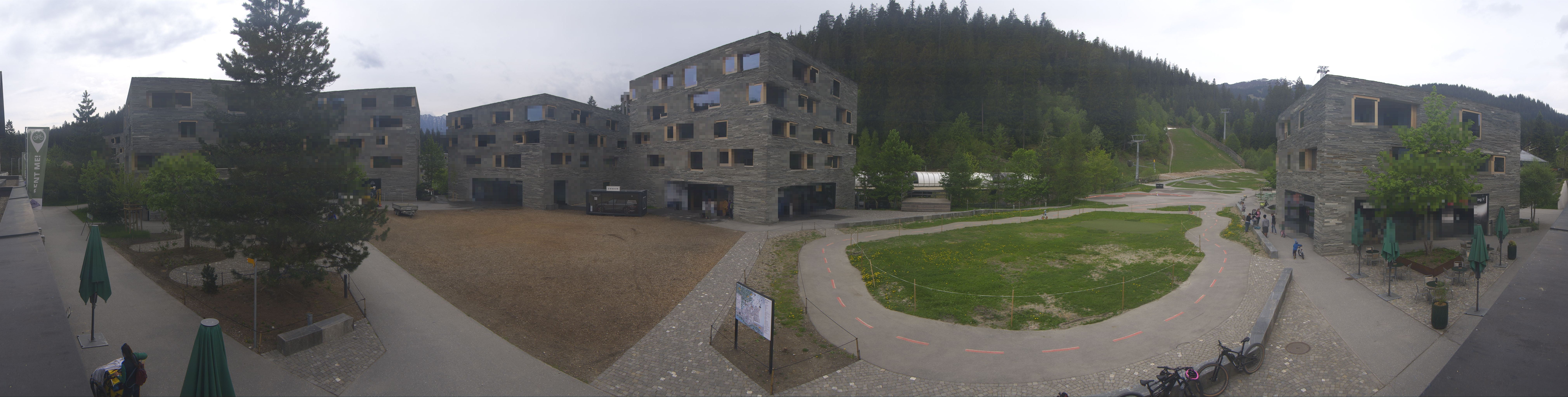 Archived image Webcam Laax - Hotel Rocksresort