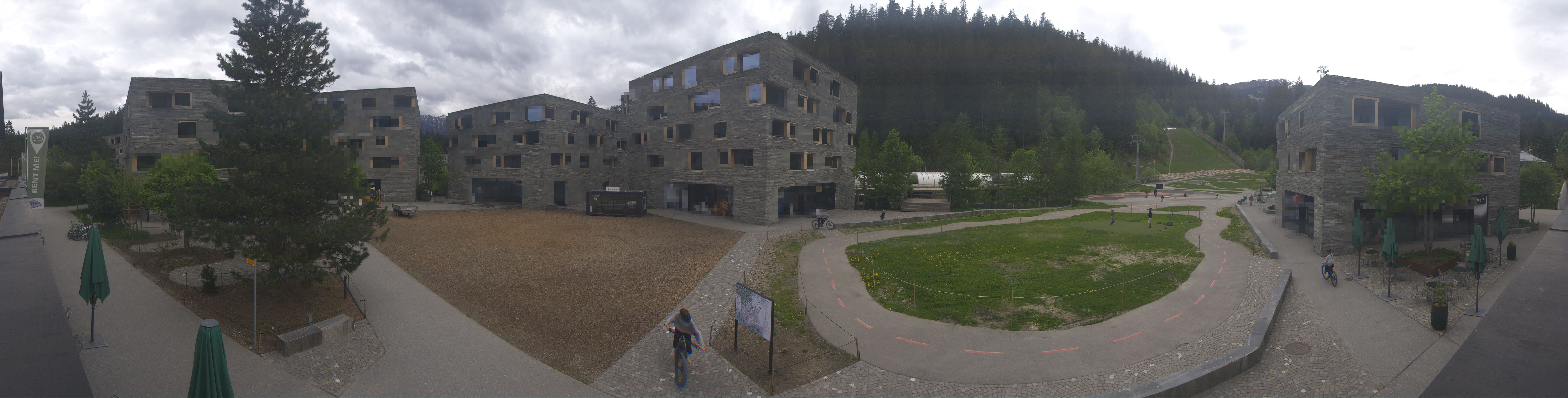 Archived image Webcam Laax - Hotel Rocksresort