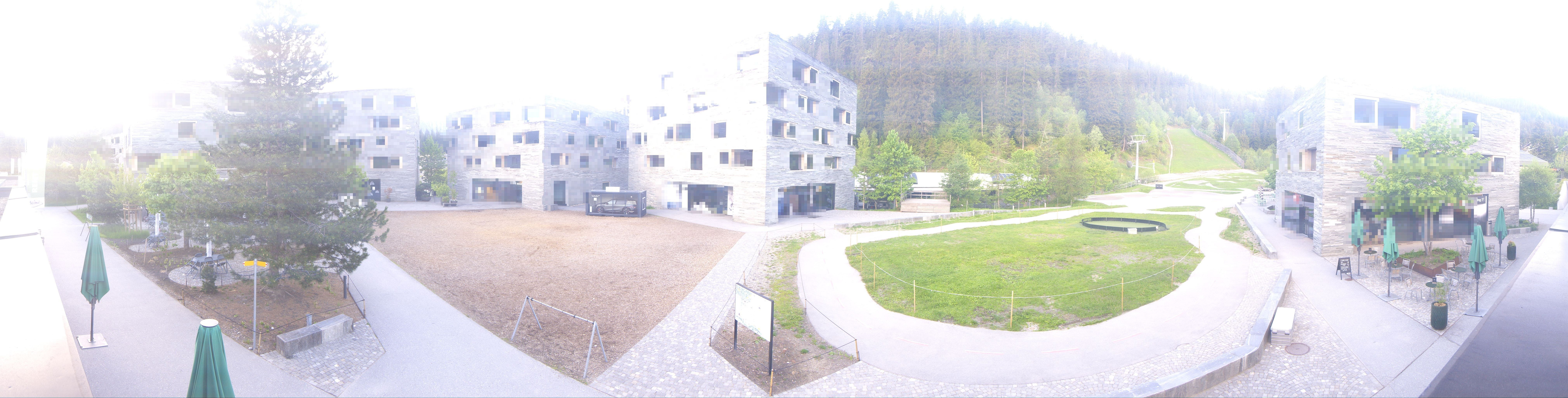 Archived image Webcam Laax - Hotel Rocksresort