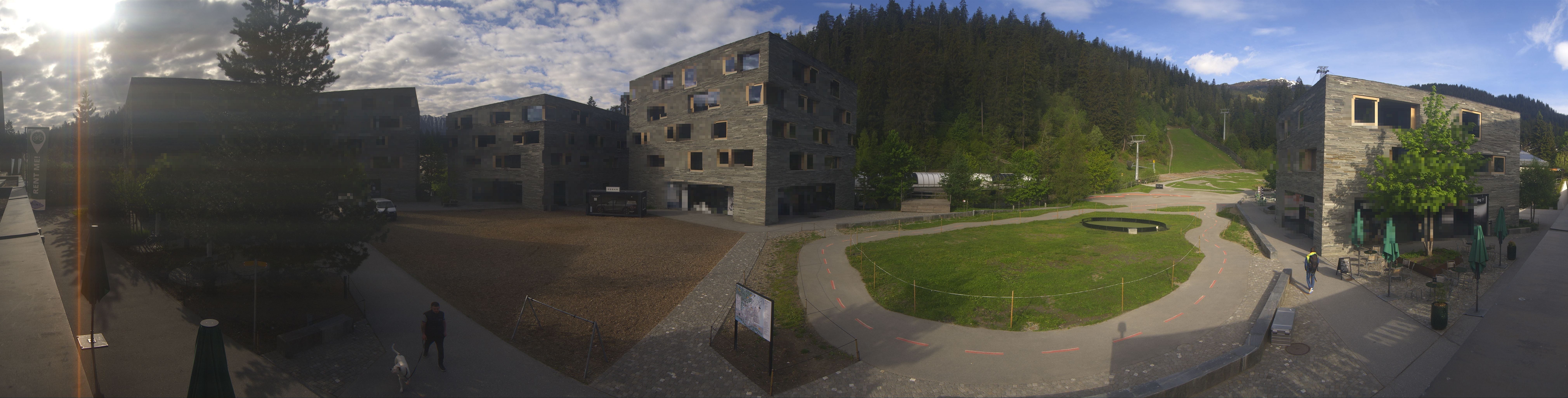 Archived image Webcam Laax - Hotel Rocksresort