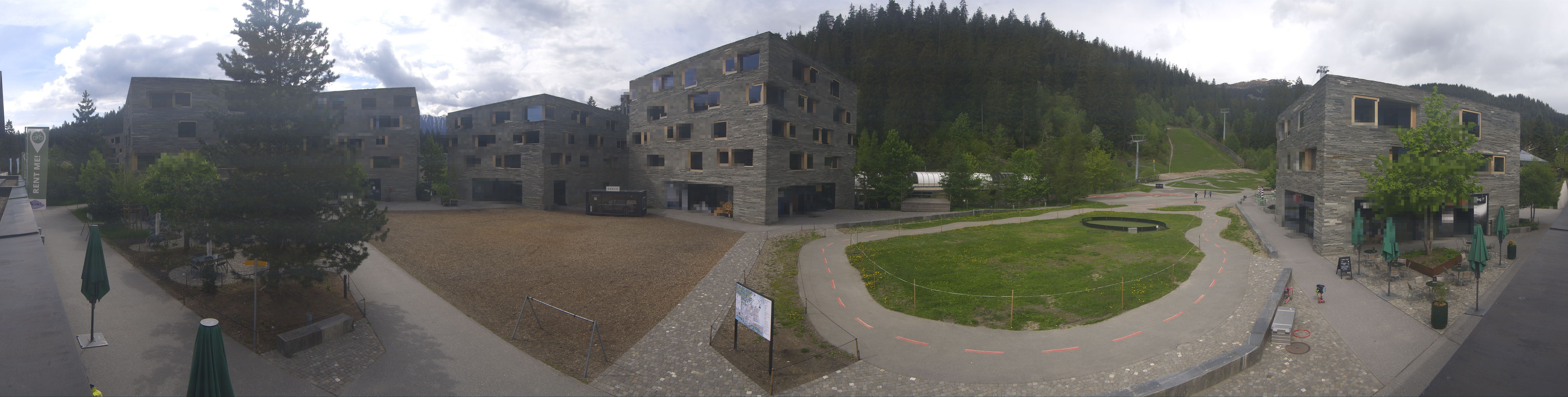 Archived image Webcam Laax - Hotel Rocksresort