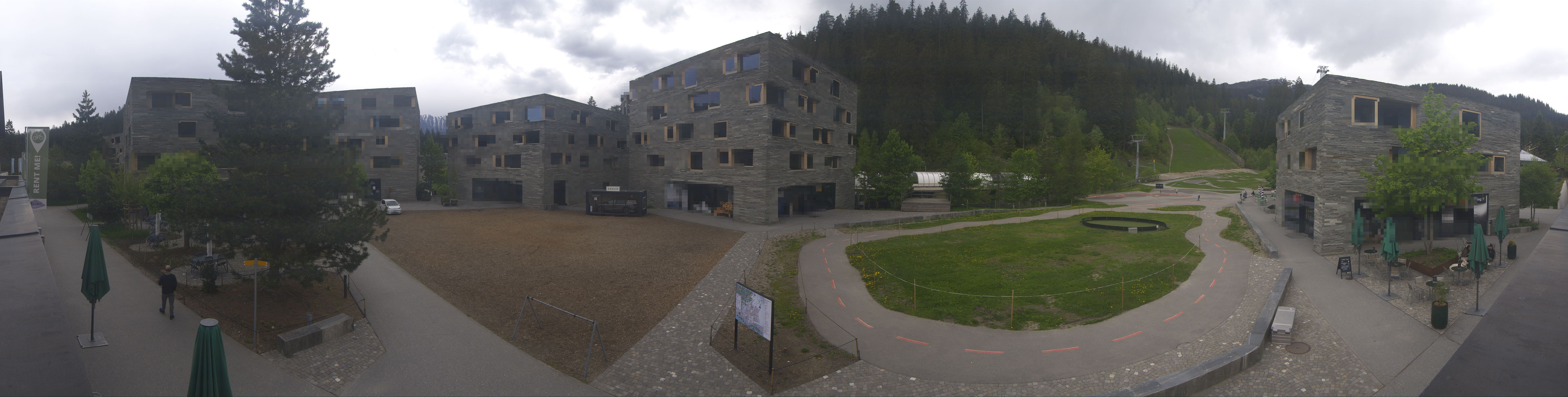 Archived image Webcam Laax - Hotel Rocksresort