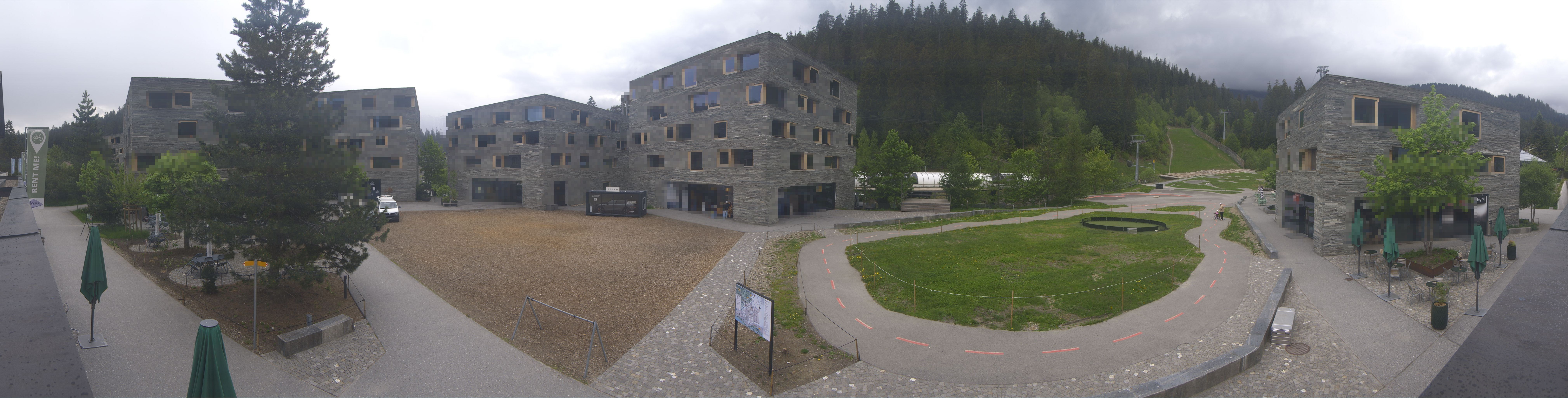 Archived image Webcam Laax - Hotel Rocksresort