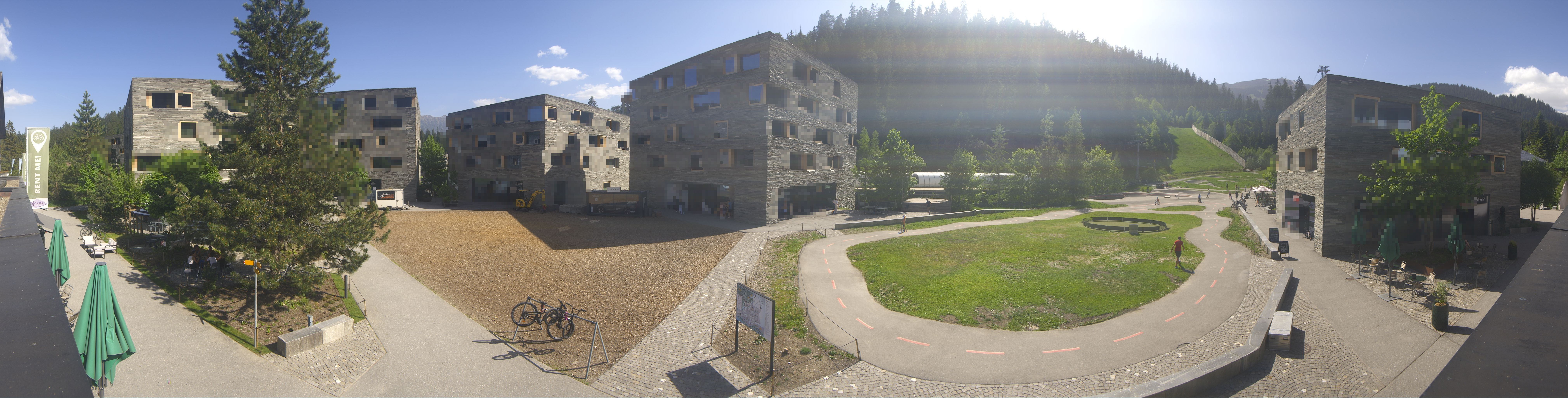 Archived image Webcam Laax - Hotel Rocksresort