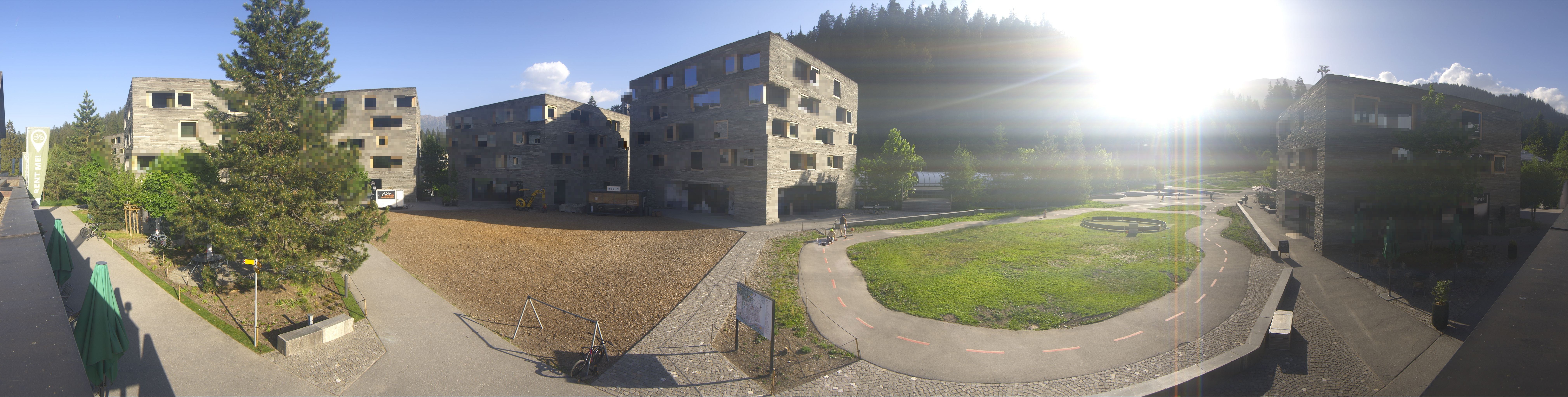 Archived image Webcam Laax - Hotel Rocksresort