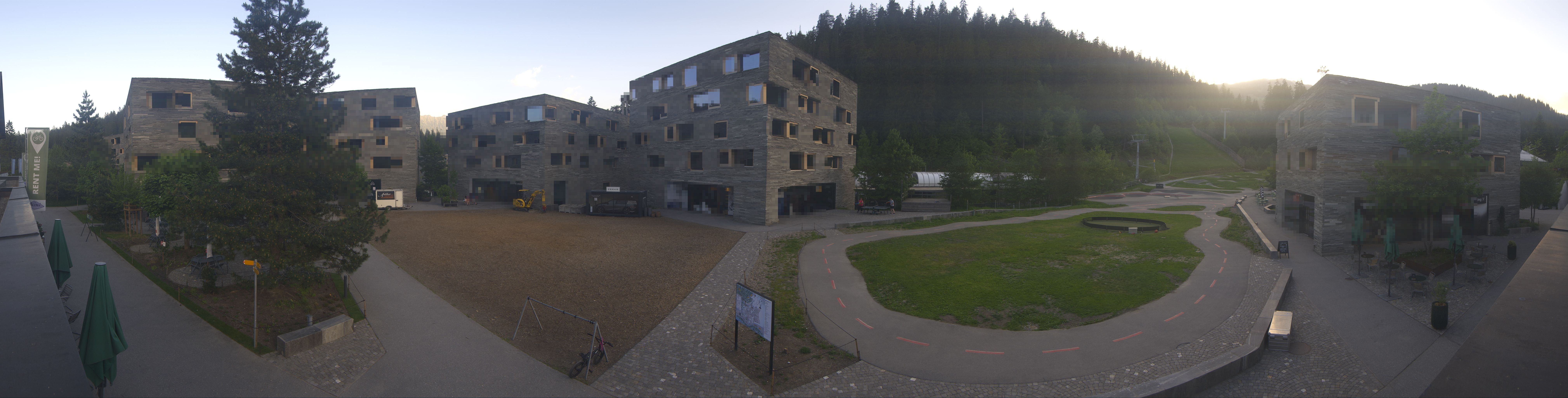 Archived image Webcam Laax - Hotel Rocksresort
