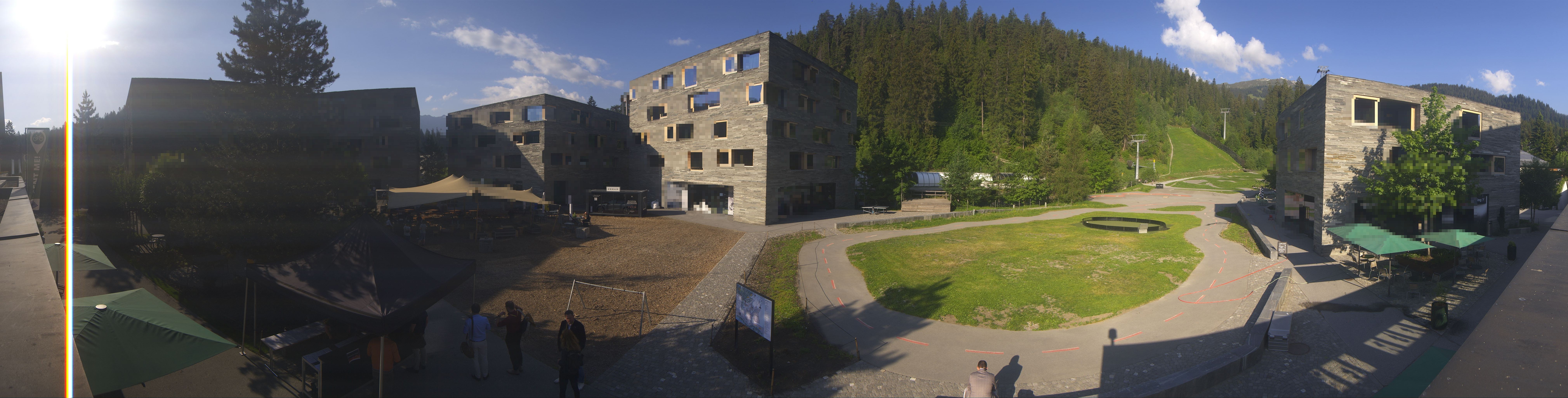 Archived image Webcam Laax - Hotel Rocksresort