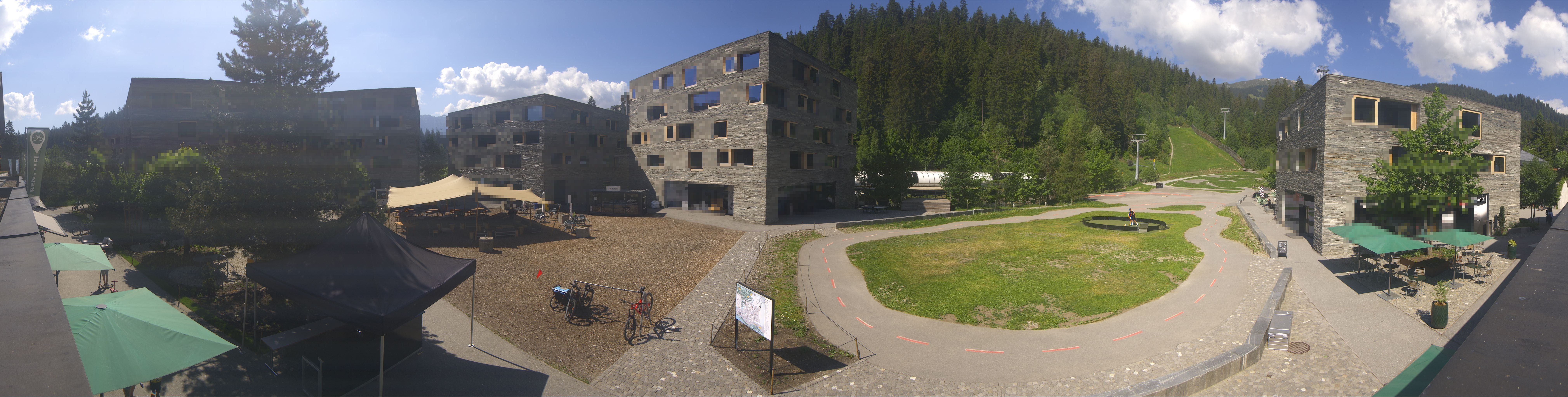 Archived image Webcam Laax - Hotel Rocksresort