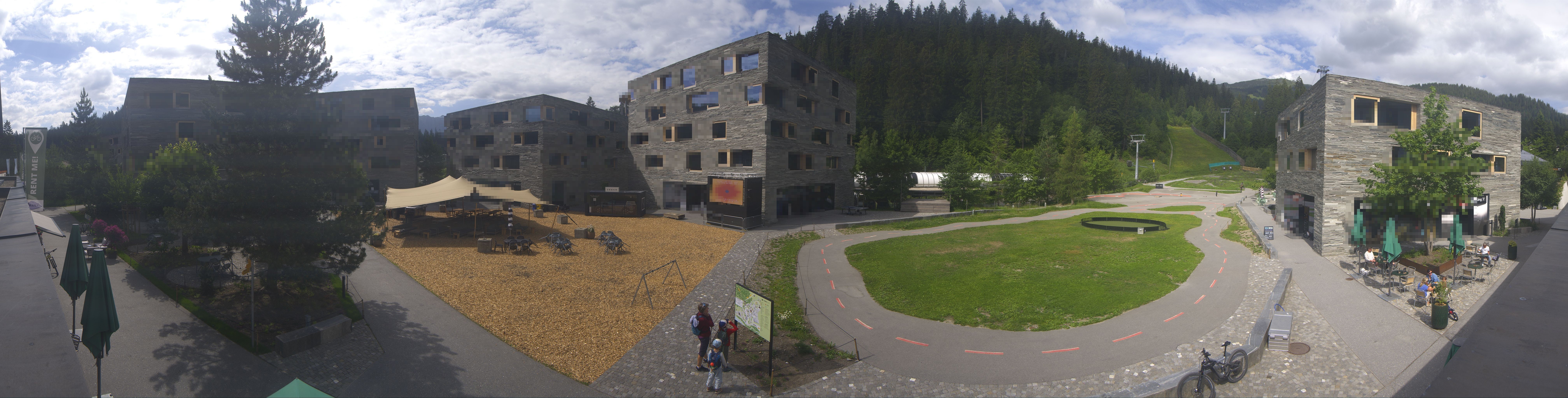 Archived image Webcam Laax - Hotel Rocksresort