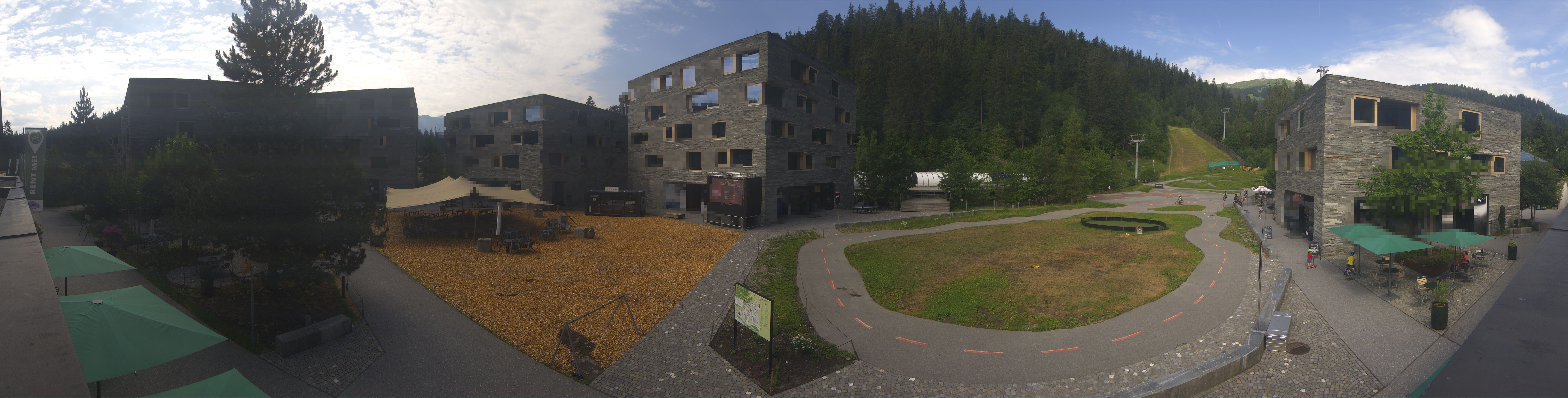 Archived image Webcam Laax - Hotel Rocksresort