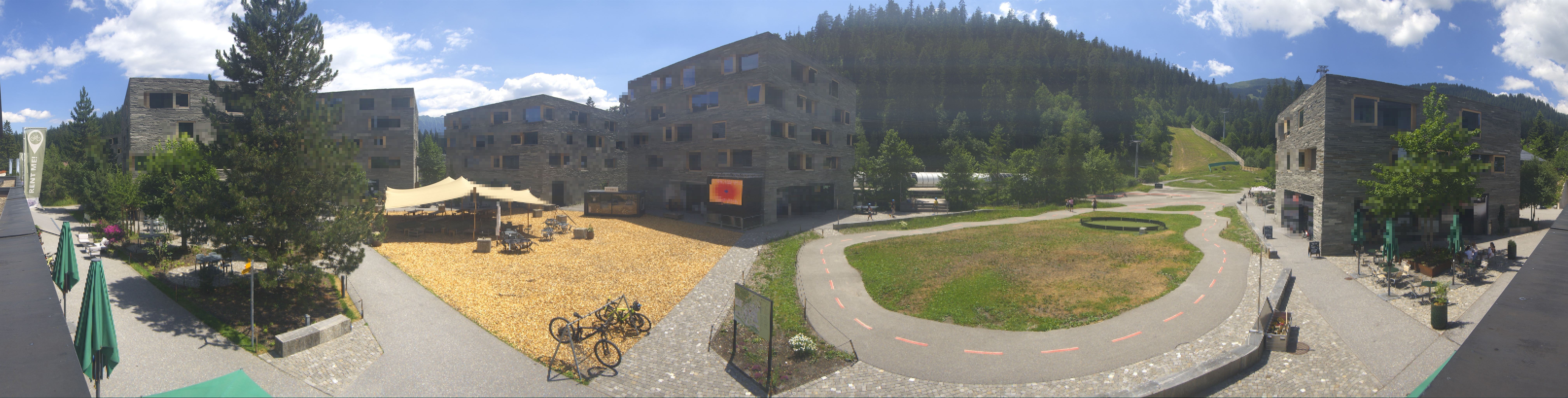 Archived image Webcam Laax - Hotel Rocksresort