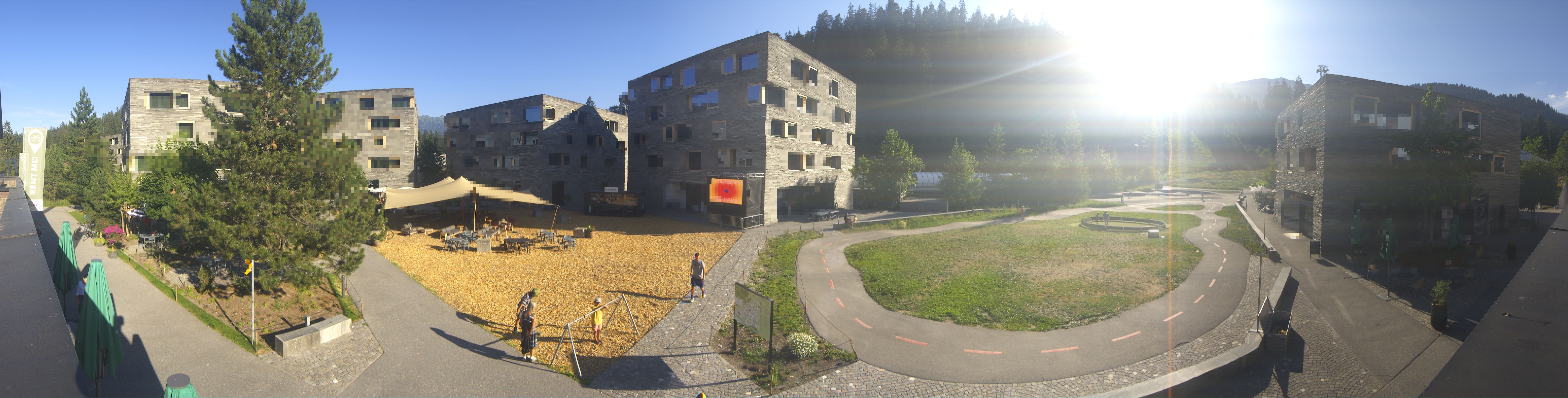 Archived image Webcam Laax - Hotel Rocksresort