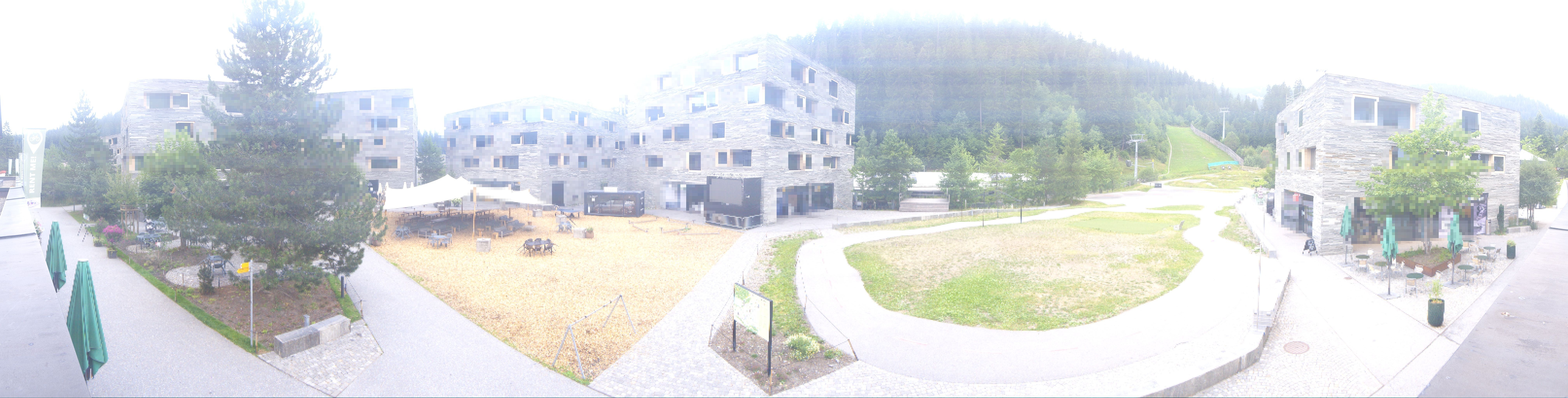 Archived image Webcam Laax - Hotel Rocksresort