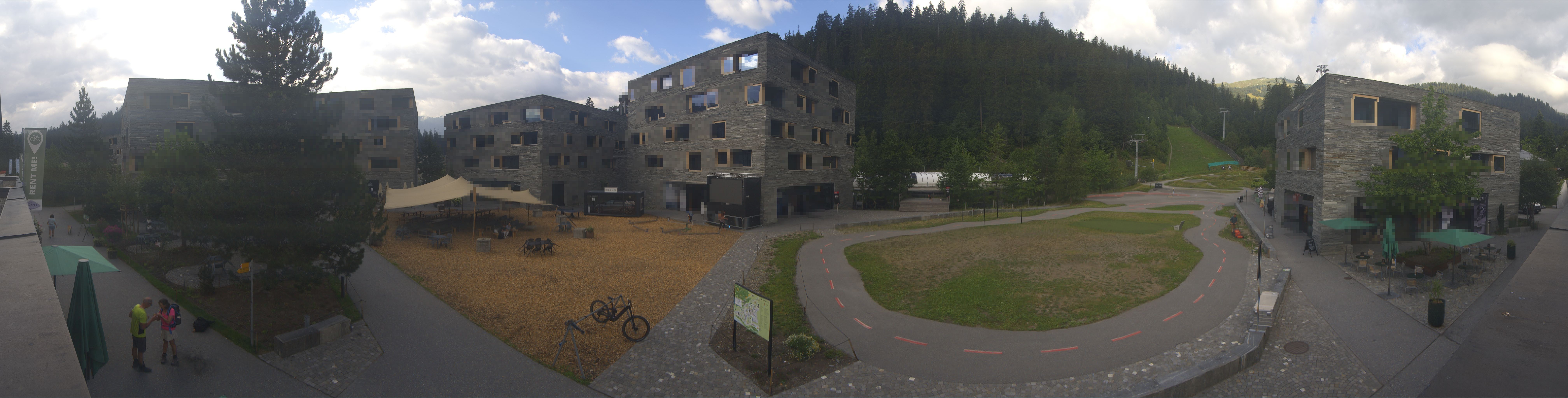 Archived image Webcam Laax - Hotel Rocksresort