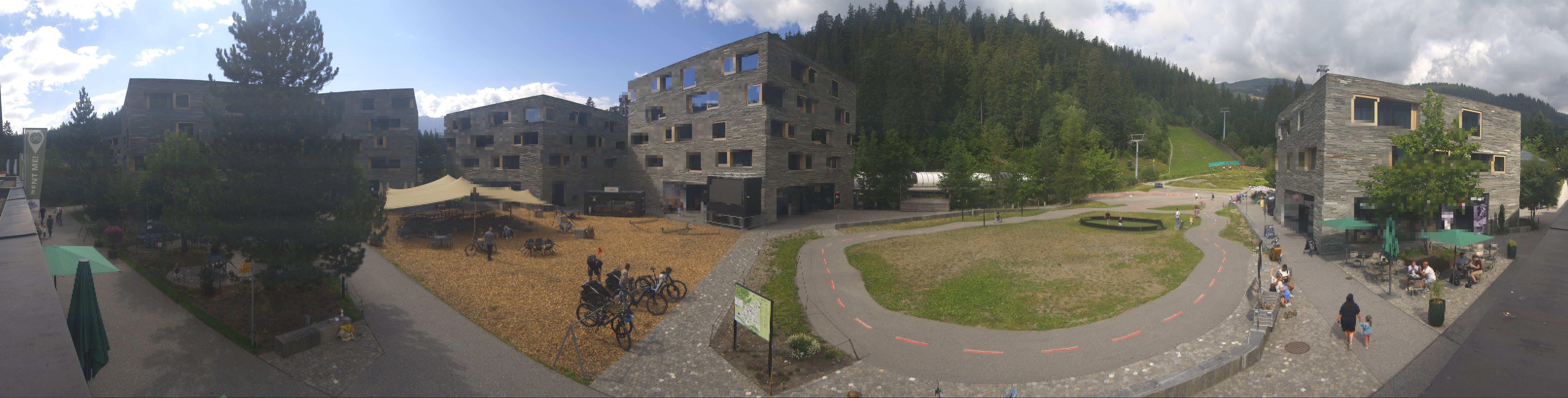 Archived image Webcam Laax - Hotel Rocksresort