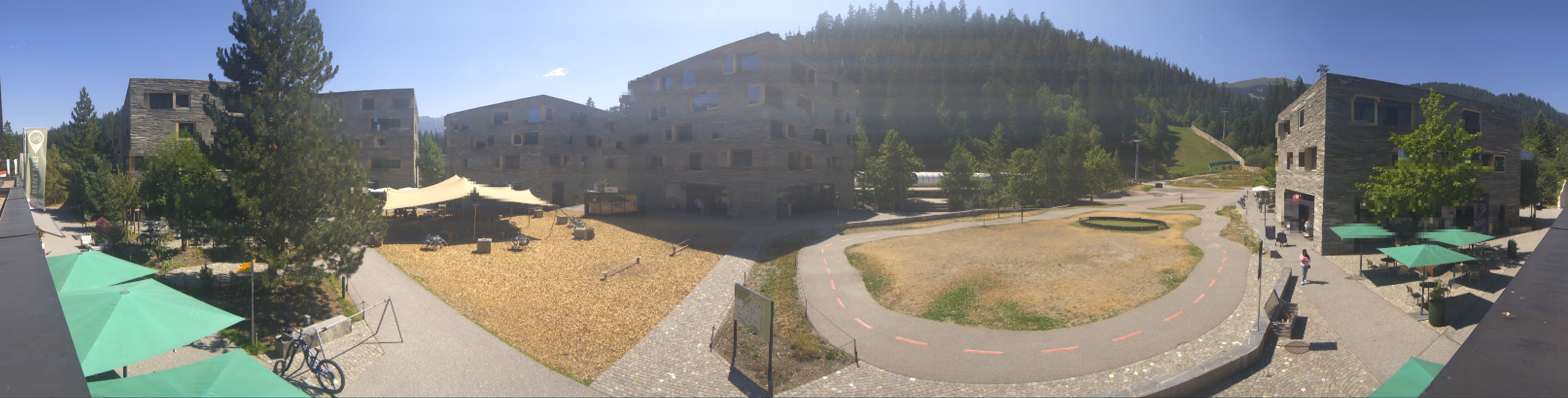 Archived image Webcam Laax - Hotel Rocksresort