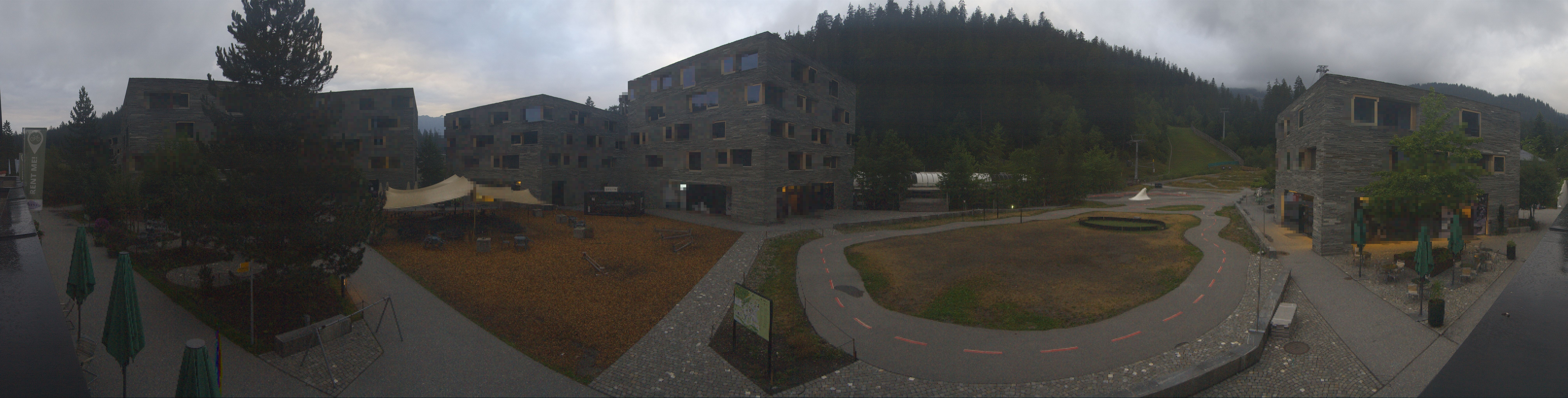 Archived image Webcam Laax - Hotel Rocksresort