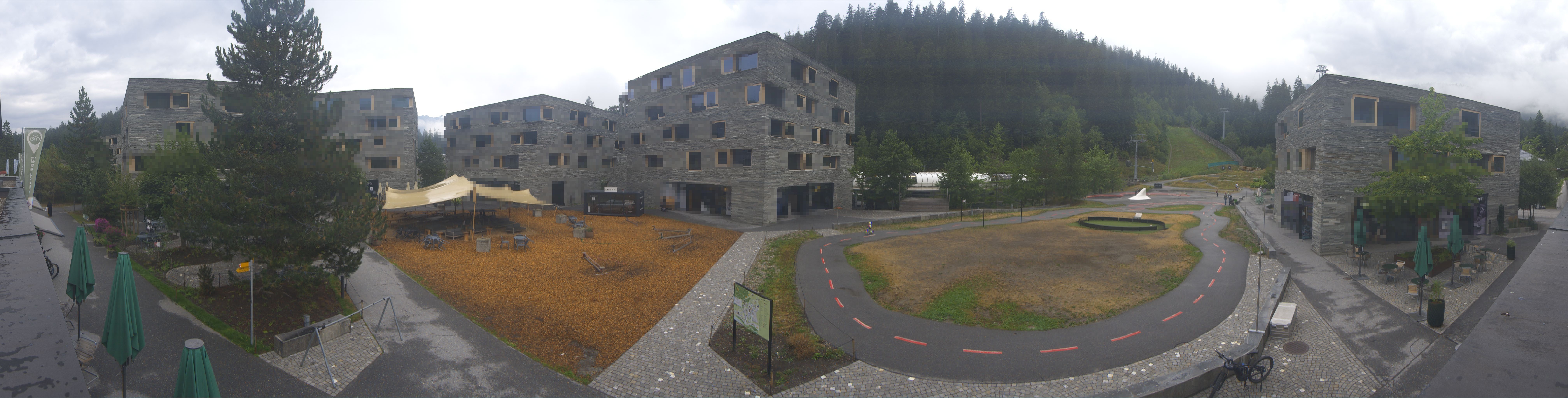 Archived image Webcam Laax - Hotel Rocksresort