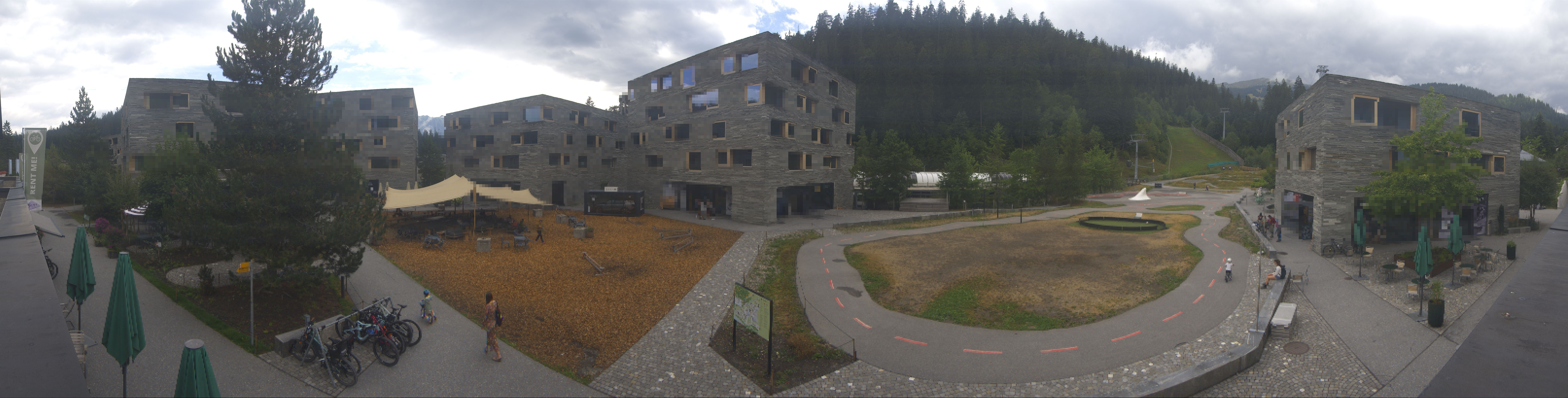 Archived image Webcam Laax - Hotel Rocksresort