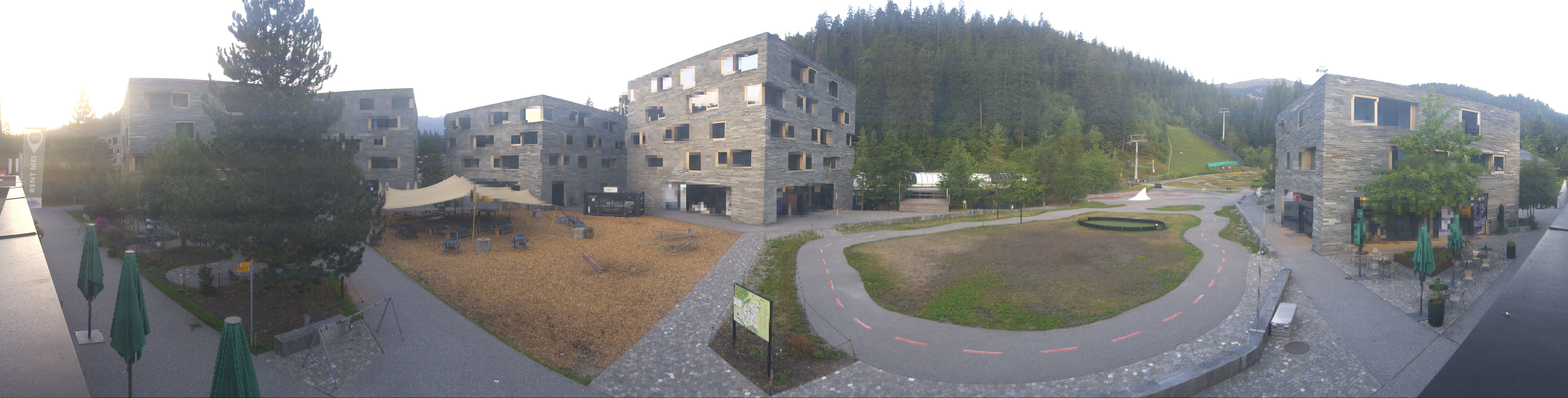 Archived image Webcam Laax - Hotel Rocksresort