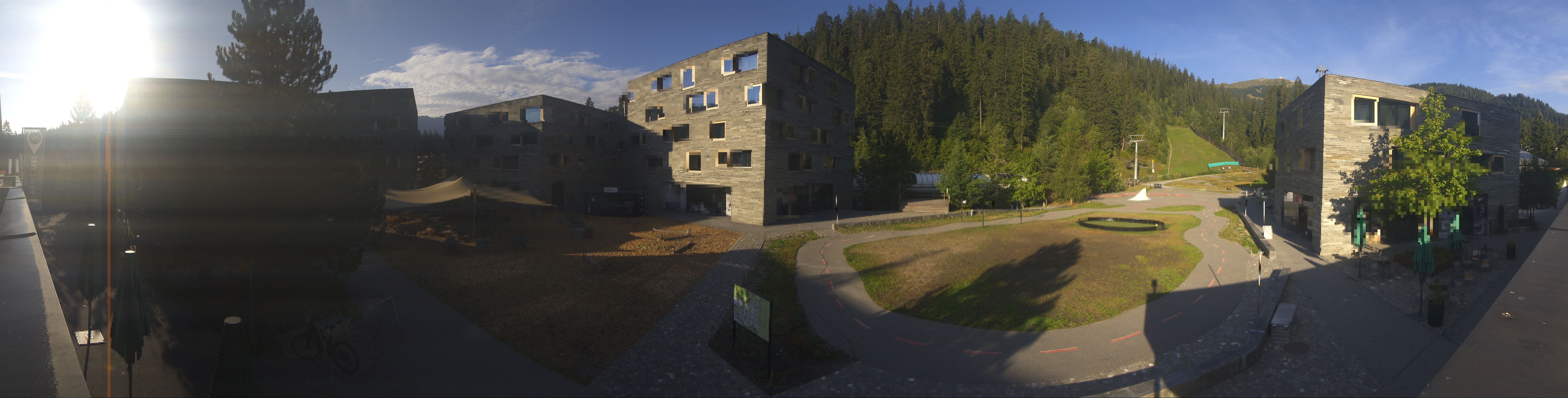 Archived image Webcam Laax - Hotel Rocksresort