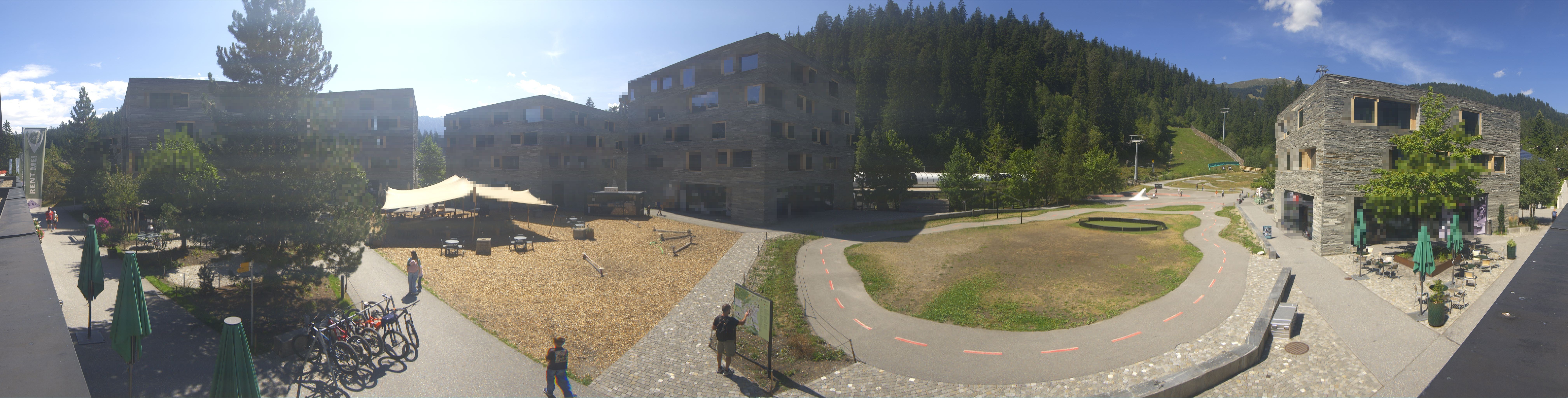 Archived image Webcam Laax - Hotel Rocksresort