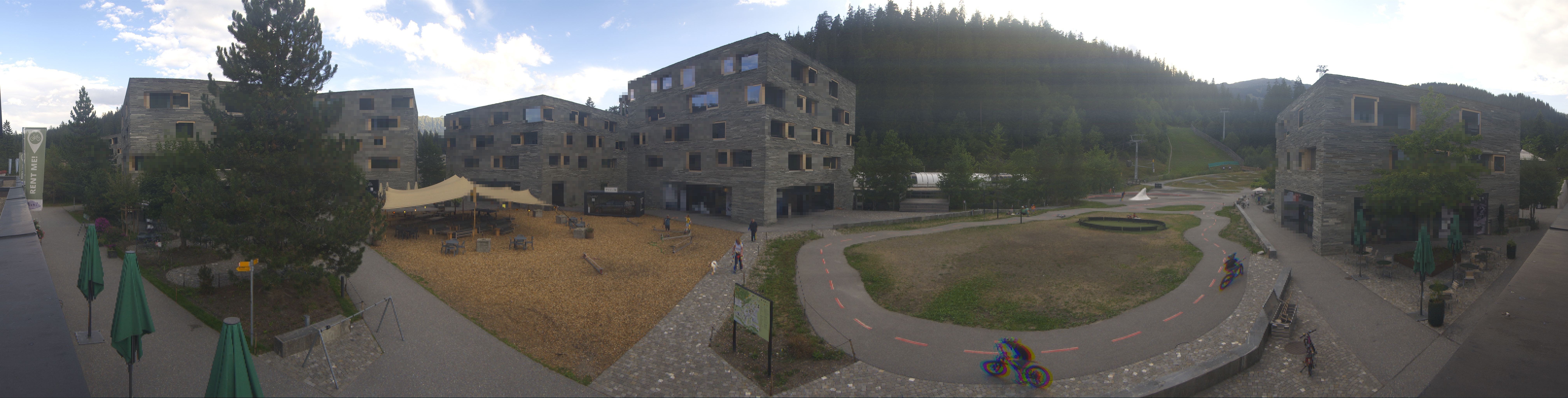 Archived image Webcam Laax - Hotel Rocksresort