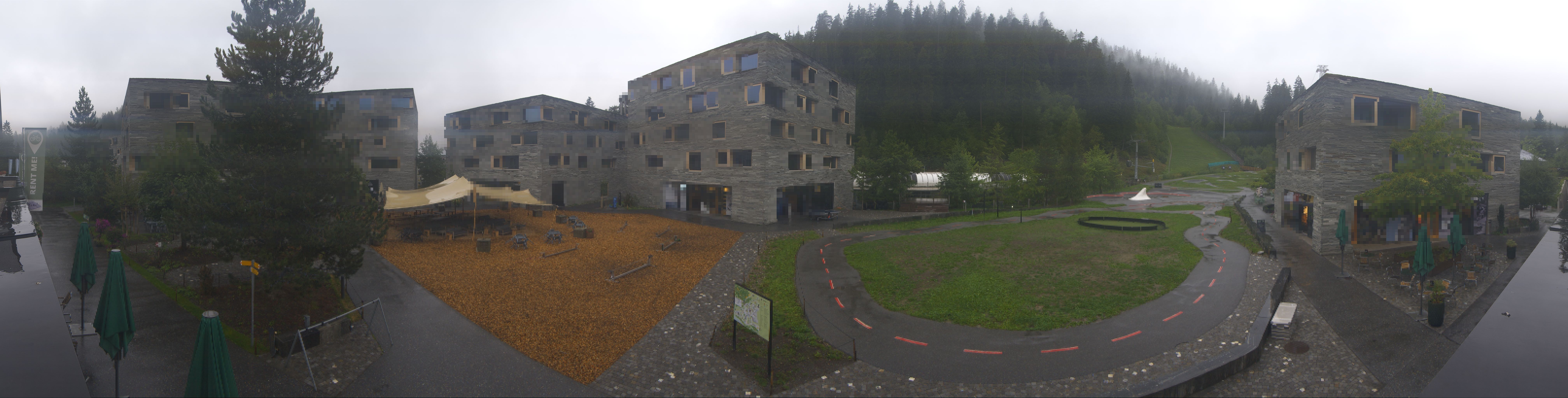Archived image Webcam Laax - Hotel Rocksresort