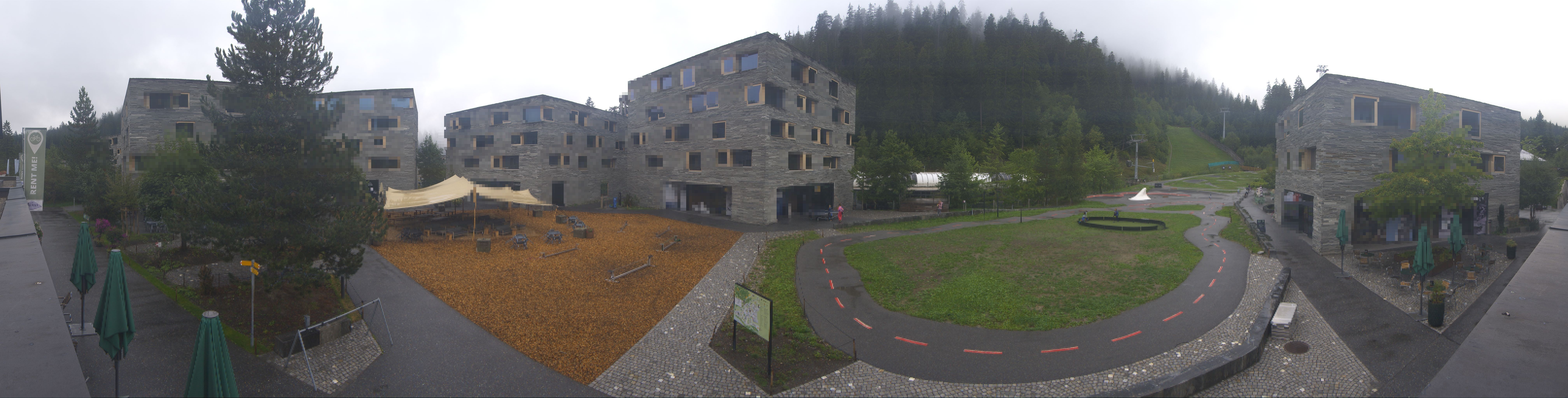 Archived image Webcam Laax - Hotel Rocksresort