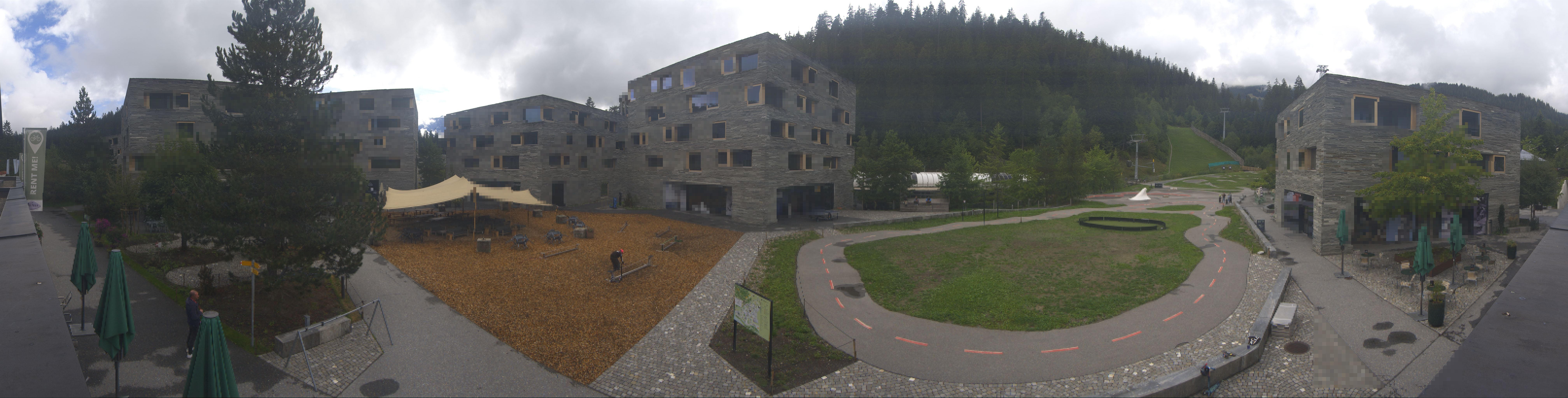 Archived image Webcam Laax - Hotel Rocksresort