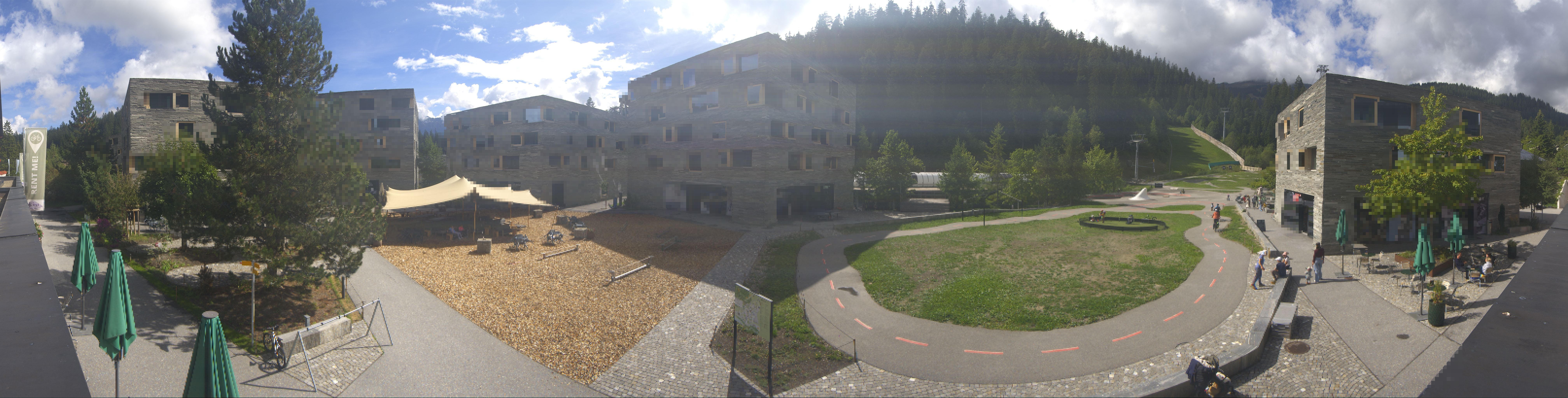 Archived image Webcam Laax - Hotel Rocksresort