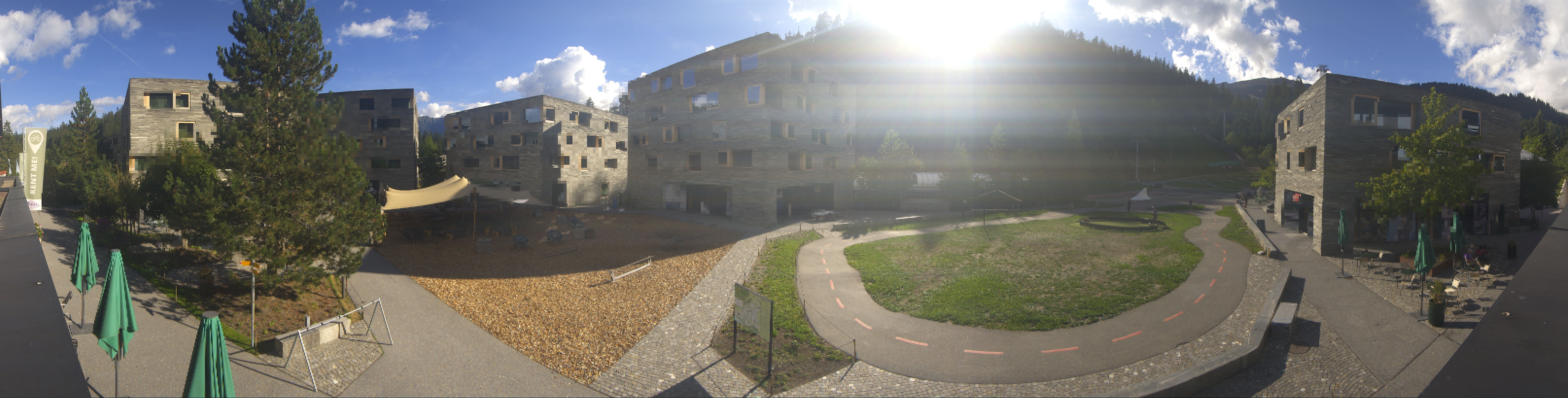 Archived image Webcam Laax - Hotel Rocksresort