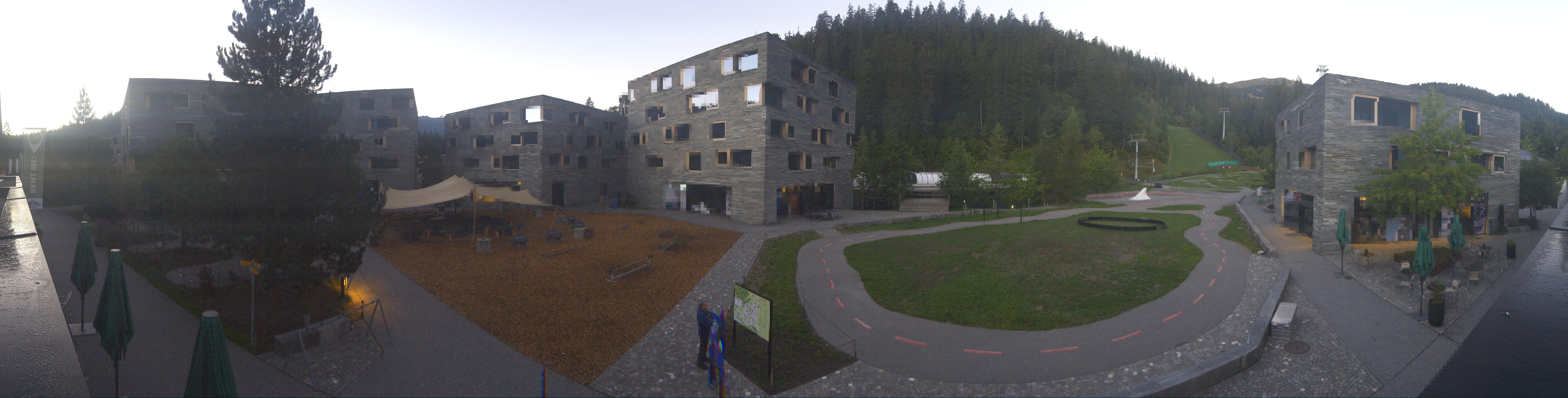 Archived image Webcam Laax - Hotel Rocksresort