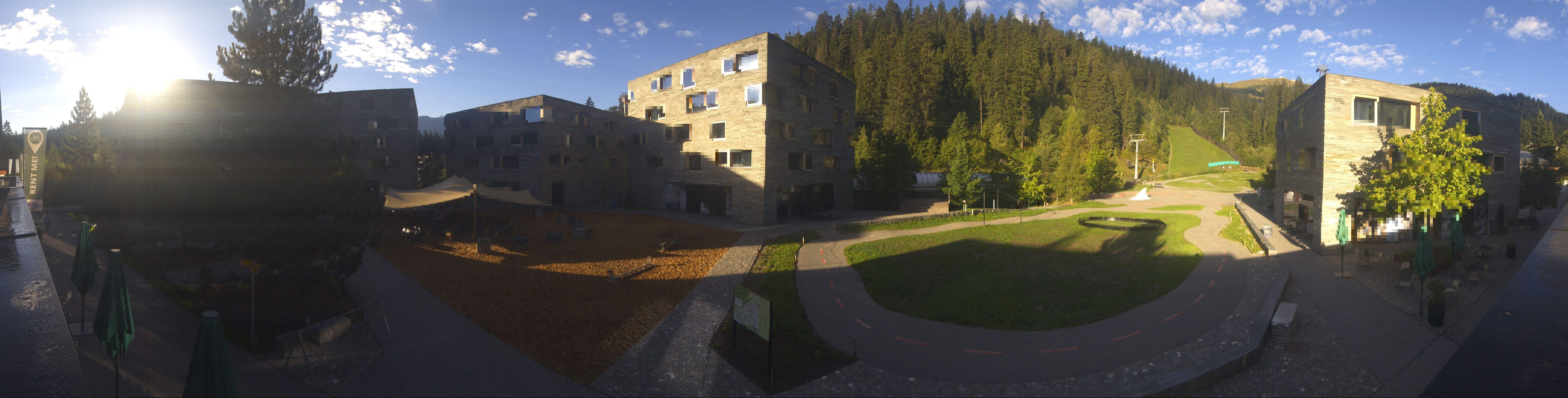 Archived image Webcam Laax - Hotel Rocksresort