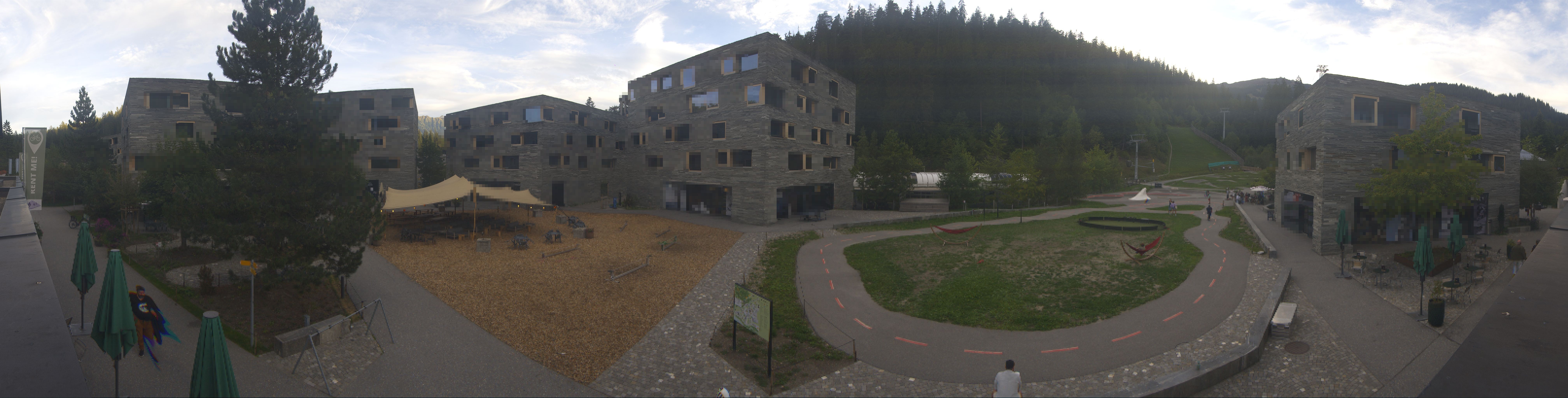 Archived image Webcam Laax - Hotel Rocksresort