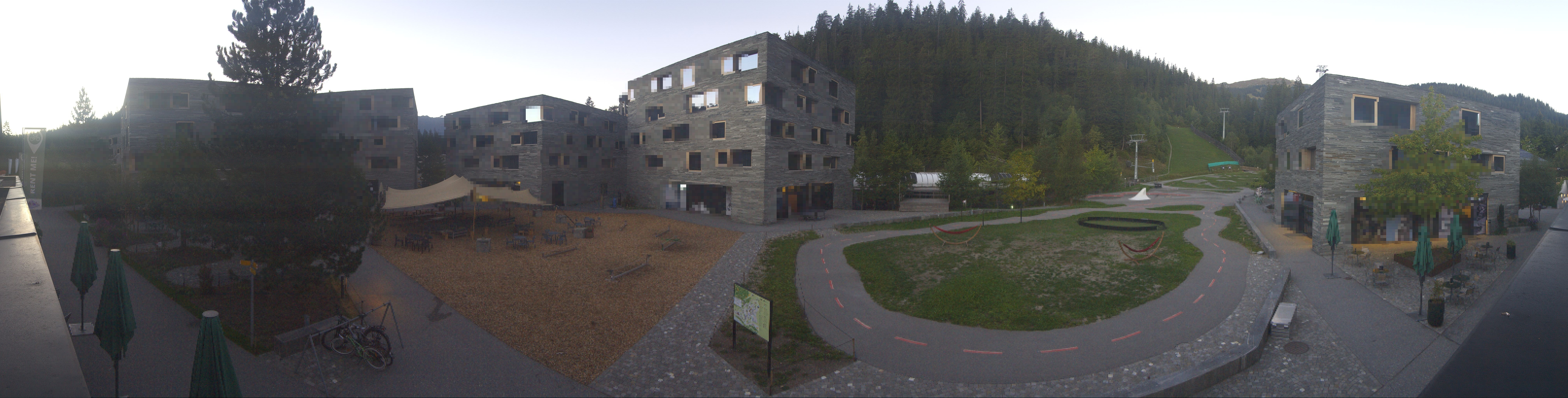 Archived image Webcam Laax - Hotel Rocksresort