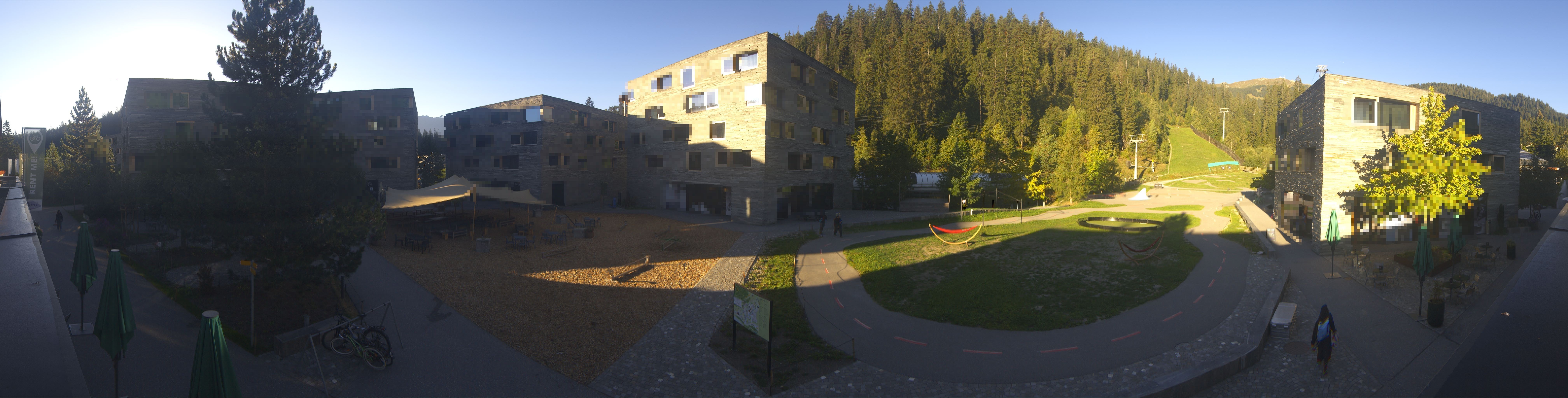 Archived image Webcam Laax - Hotel Rocksresort