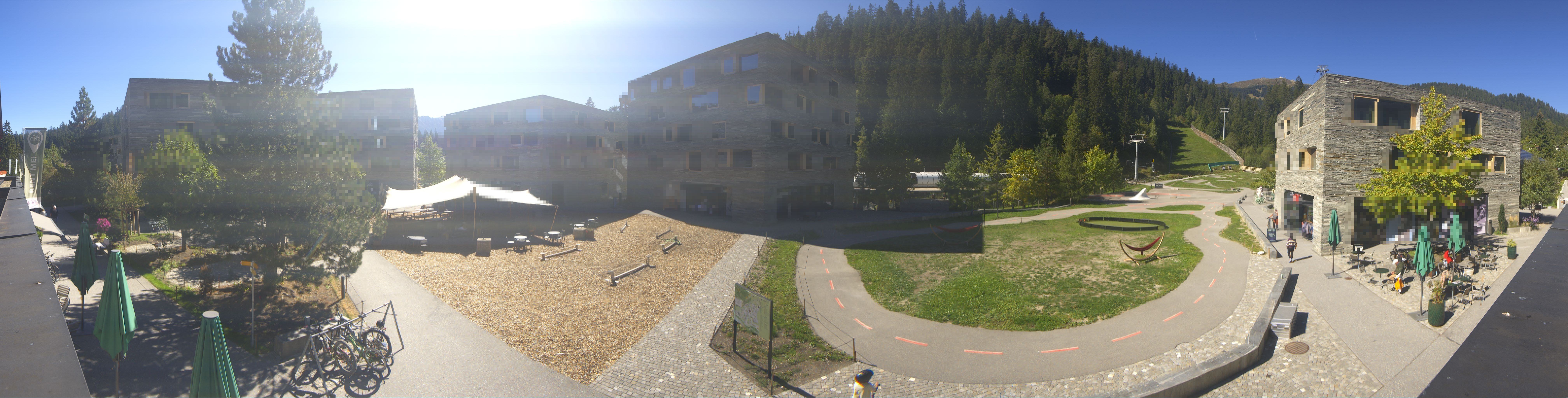 Archived image Webcam Laax - Hotel Rocksresort