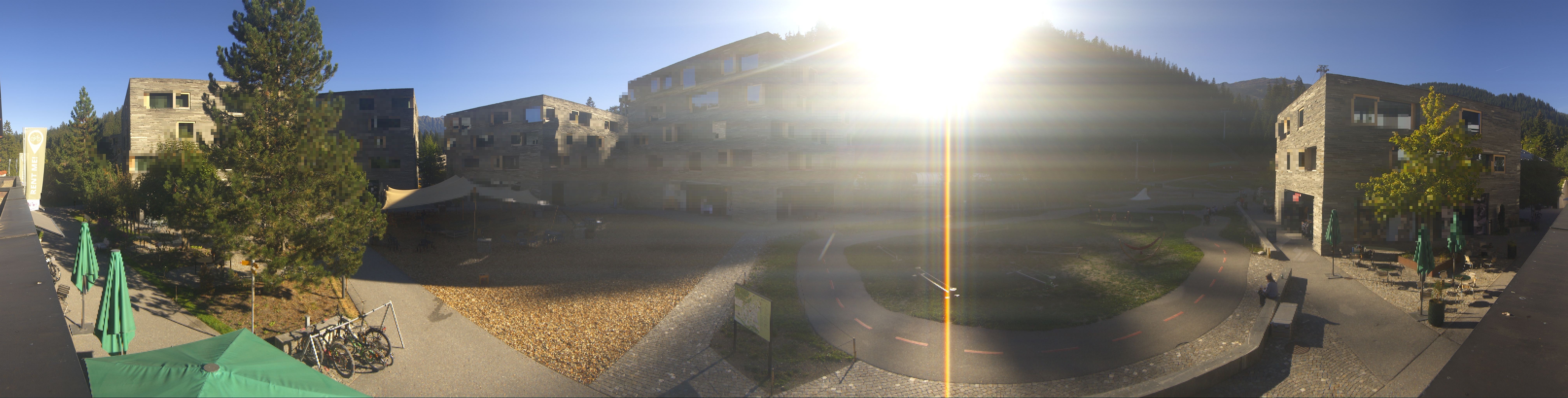 Archived image Webcam Laax - Hotel Rocksresort