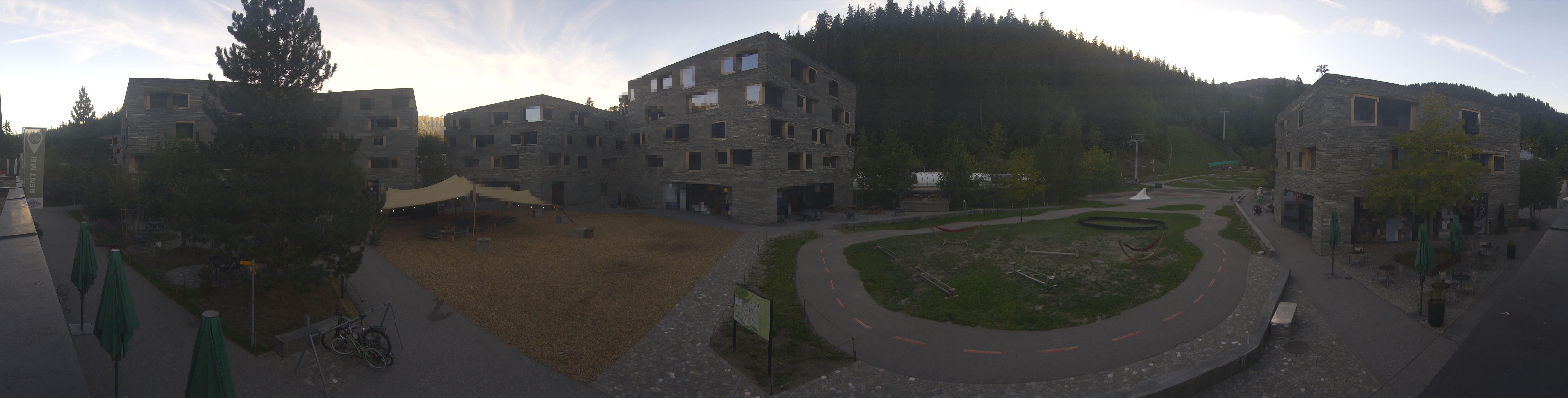 Archived image Webcam Laax - Hotel Rocksresort