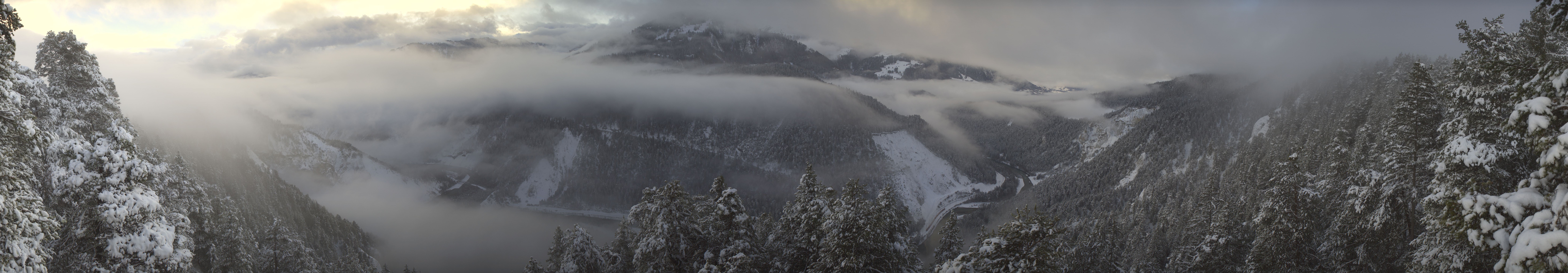 Archived image Webcam Ruinaulta - Swiss Grand Canyon