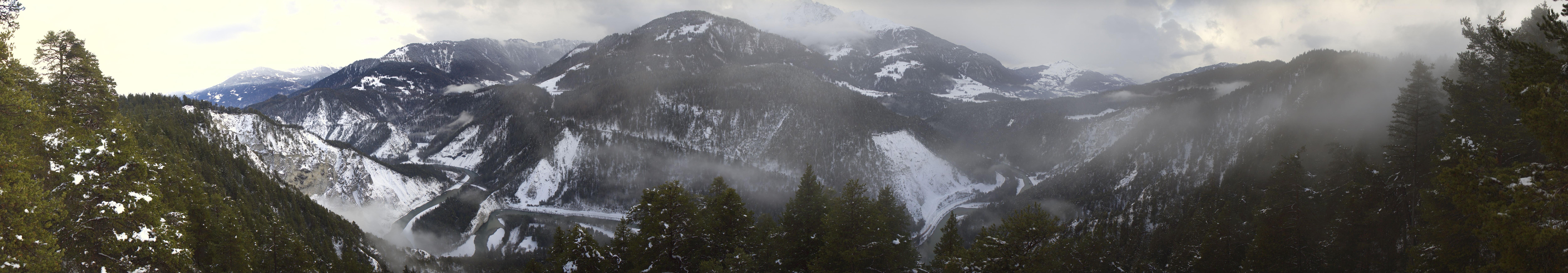 Archived image Webcam Ruinaulta - Swiss Grand Canyon