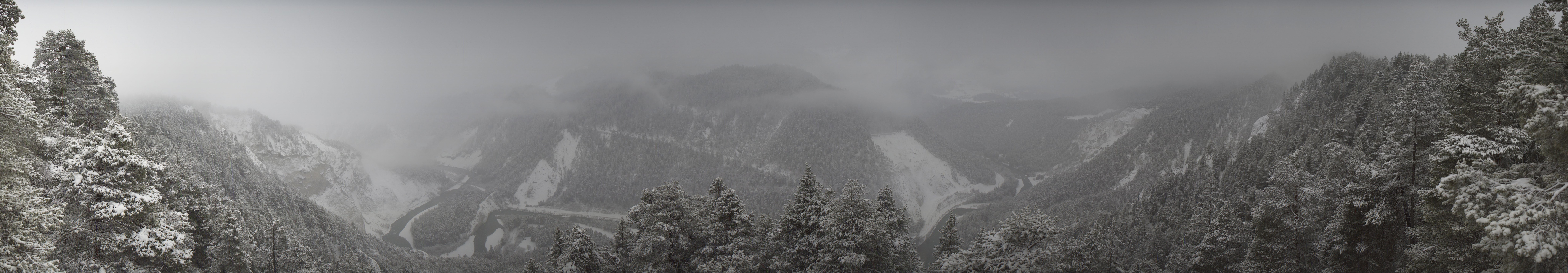 Archiv Foto Webcam Rheinschlucht - Swiss Grand Canyon