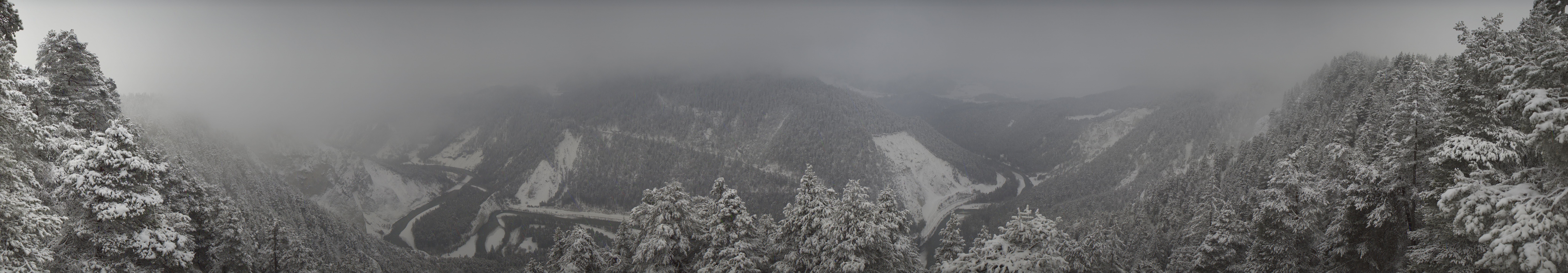 Archiv Foto Webcam Rheinschlucht - Swiss Grand Canyon